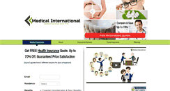 Desktop Screenshot of medical-intl.com